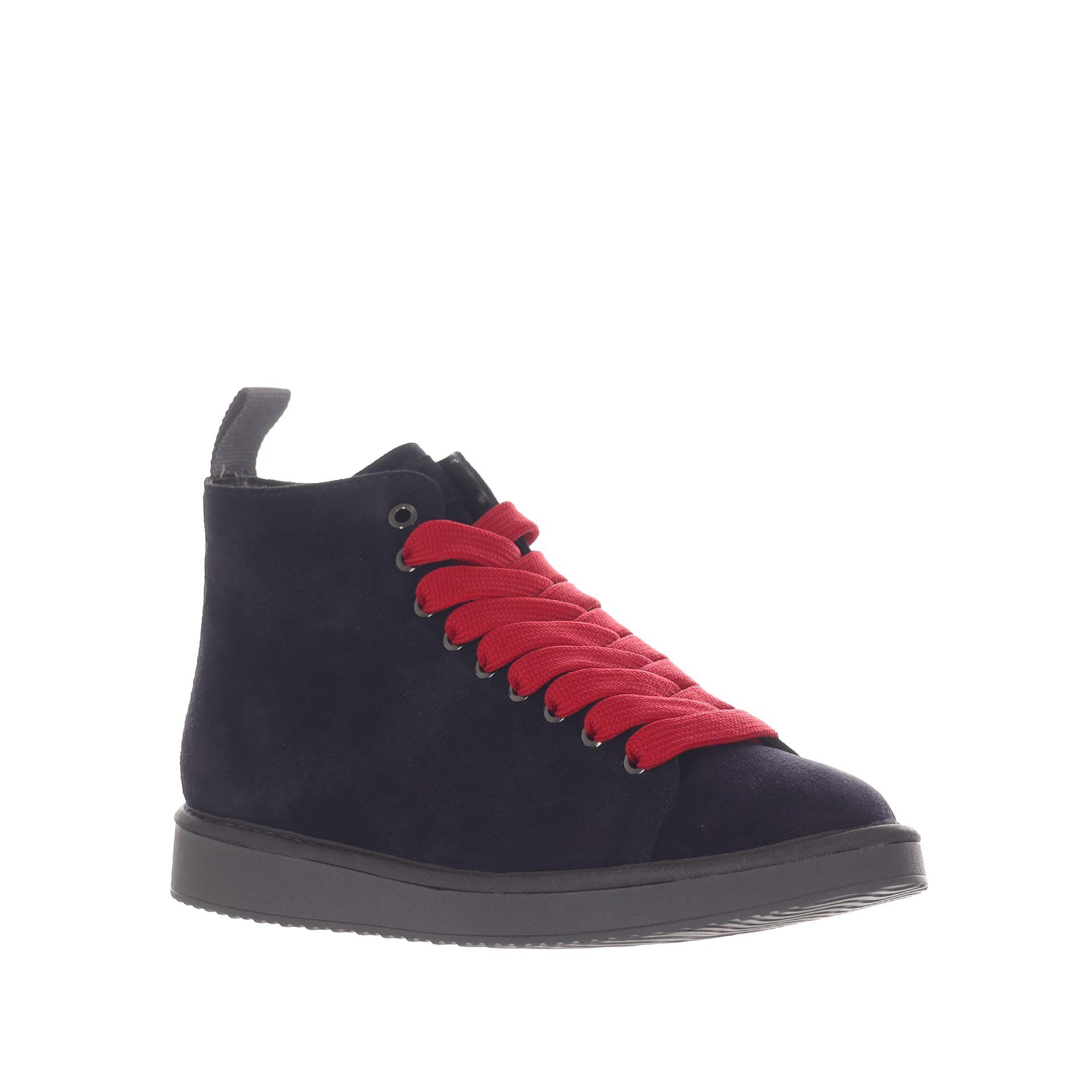 Panchic p01 ankle boot in suede da uomo