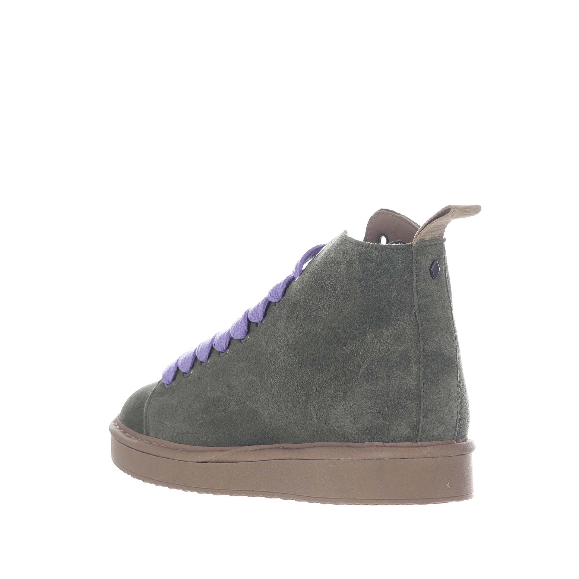 Panchic p01 ankle boot in suede da donna