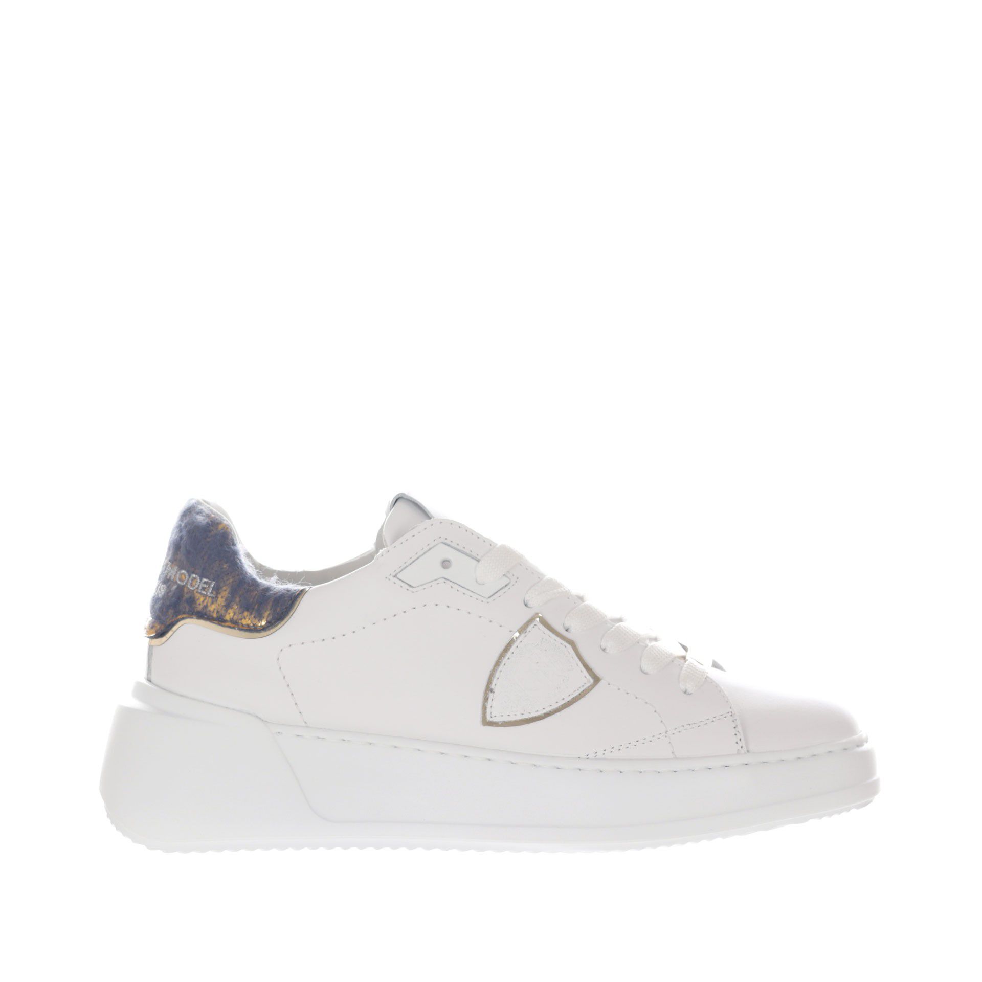 Philippe model sneaker tres temple in pelle da donna