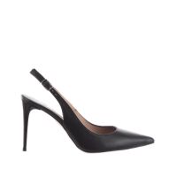 Bruglia décolleté slingback in pelle da donna