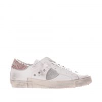 Philippe model sneaker paris x low in pelle e ciniglia da donna