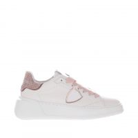 Philippe model sneaker tres temple in pelle e ciniglia da donna